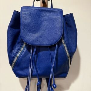Blue Leather Rebecca Minckoff Backpack